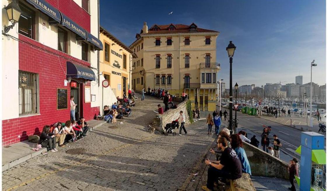 Friendly Vistas Mar Apart 3H Y Garaje Apartment Gijon Luaran gambar