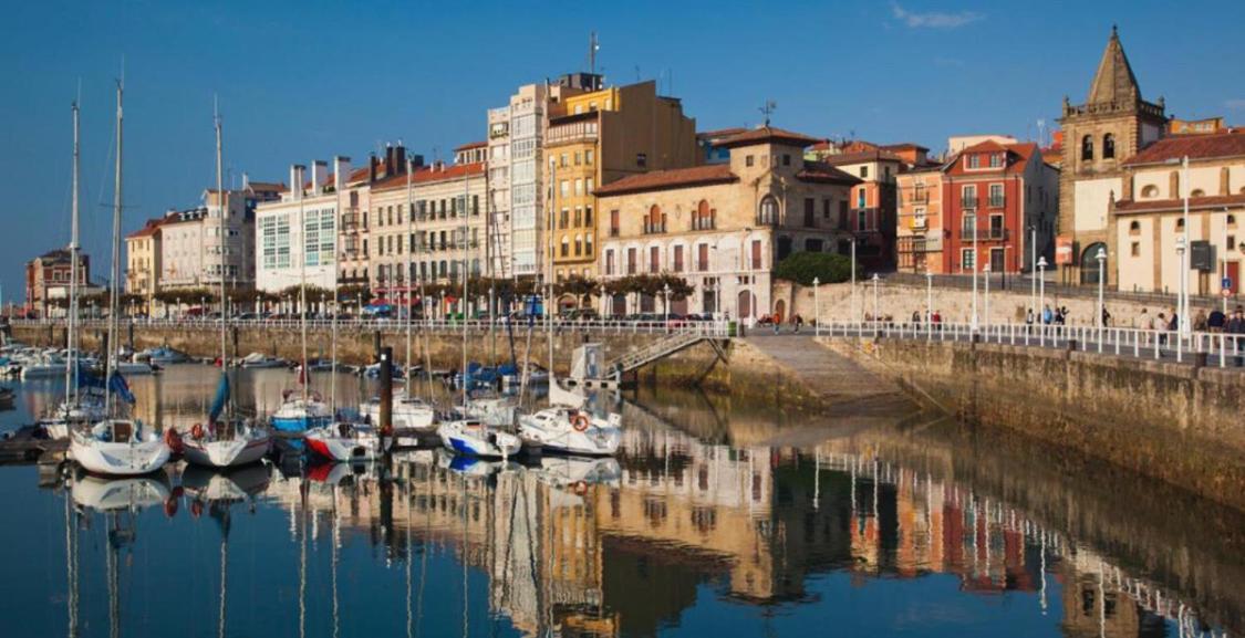Friendly Vistas Mar Apart 3H Y Garaje Apartment Gijon Luaran gambar
